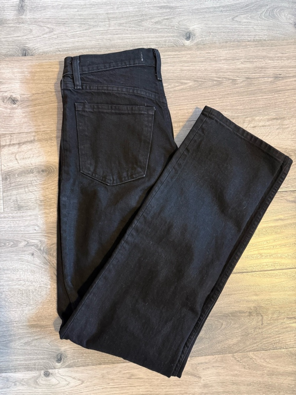 Abercrombie & Fitch Women's Black Straight Leg Jeans